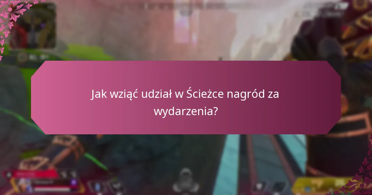 Jak wziąć udział w Ścieżce nagród za wydarzenia?